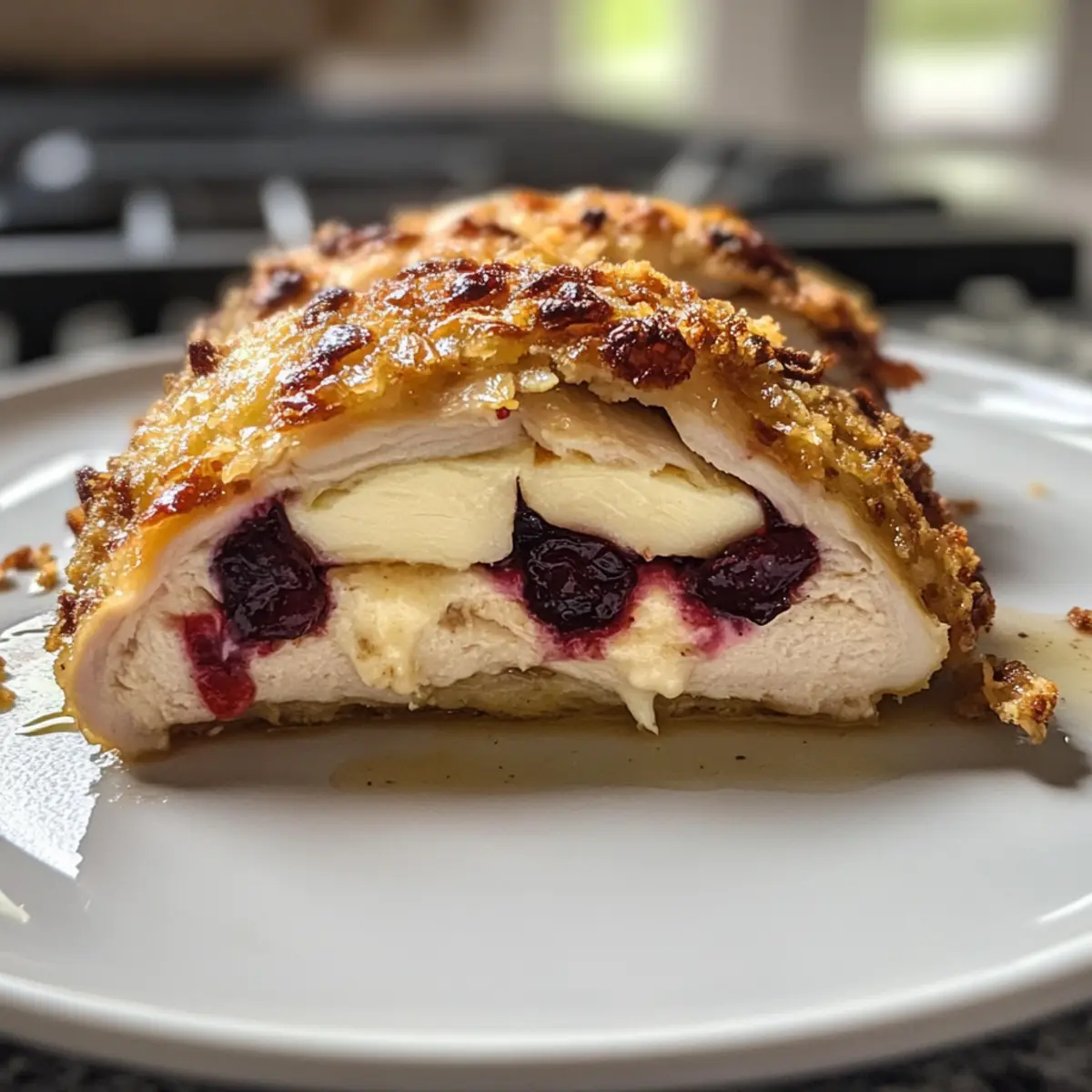 Cranberry Brie Stuffed Chicken: A Sweet Savory Delight