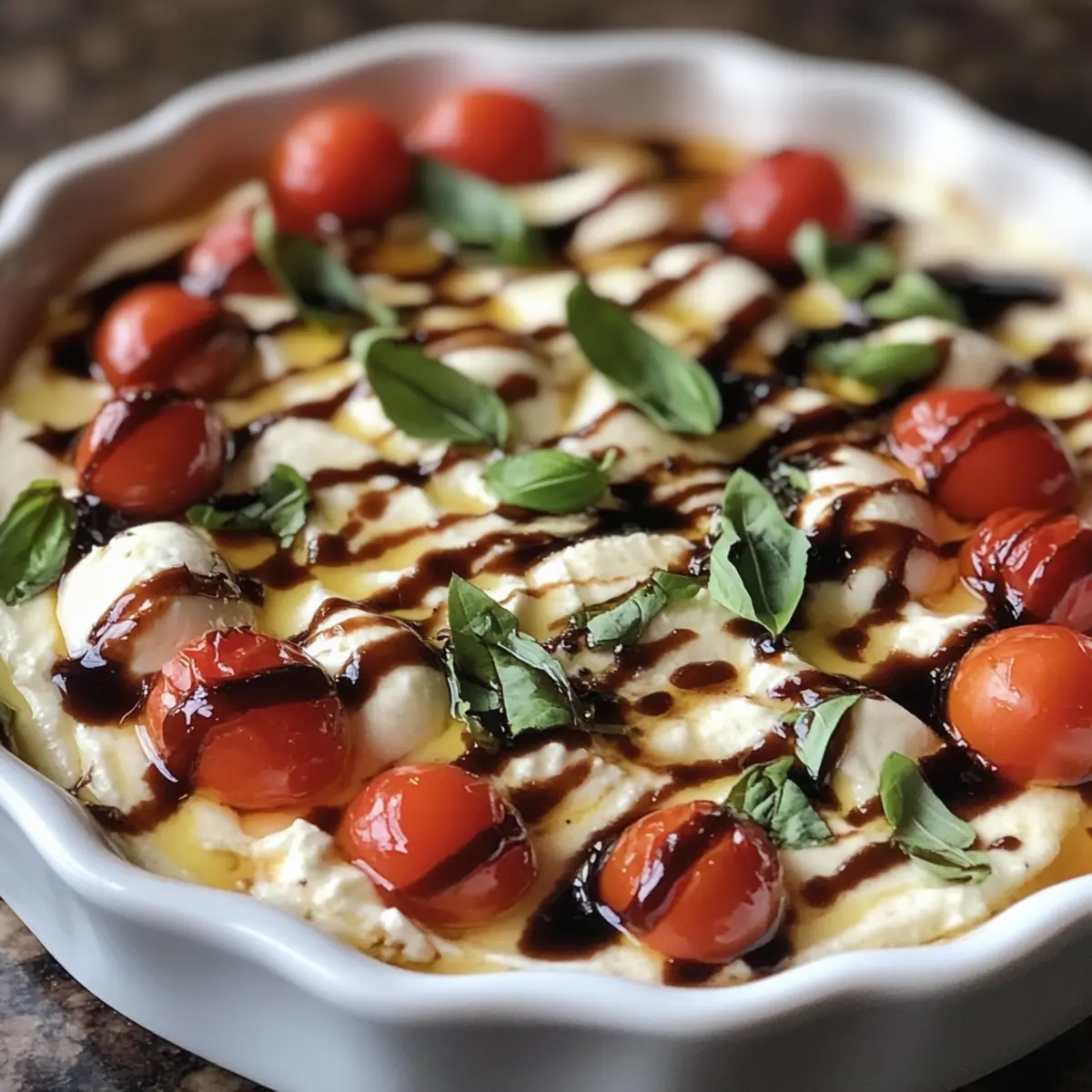 Deliciously Creamy Caprese Dip for Your Summer Gatherings