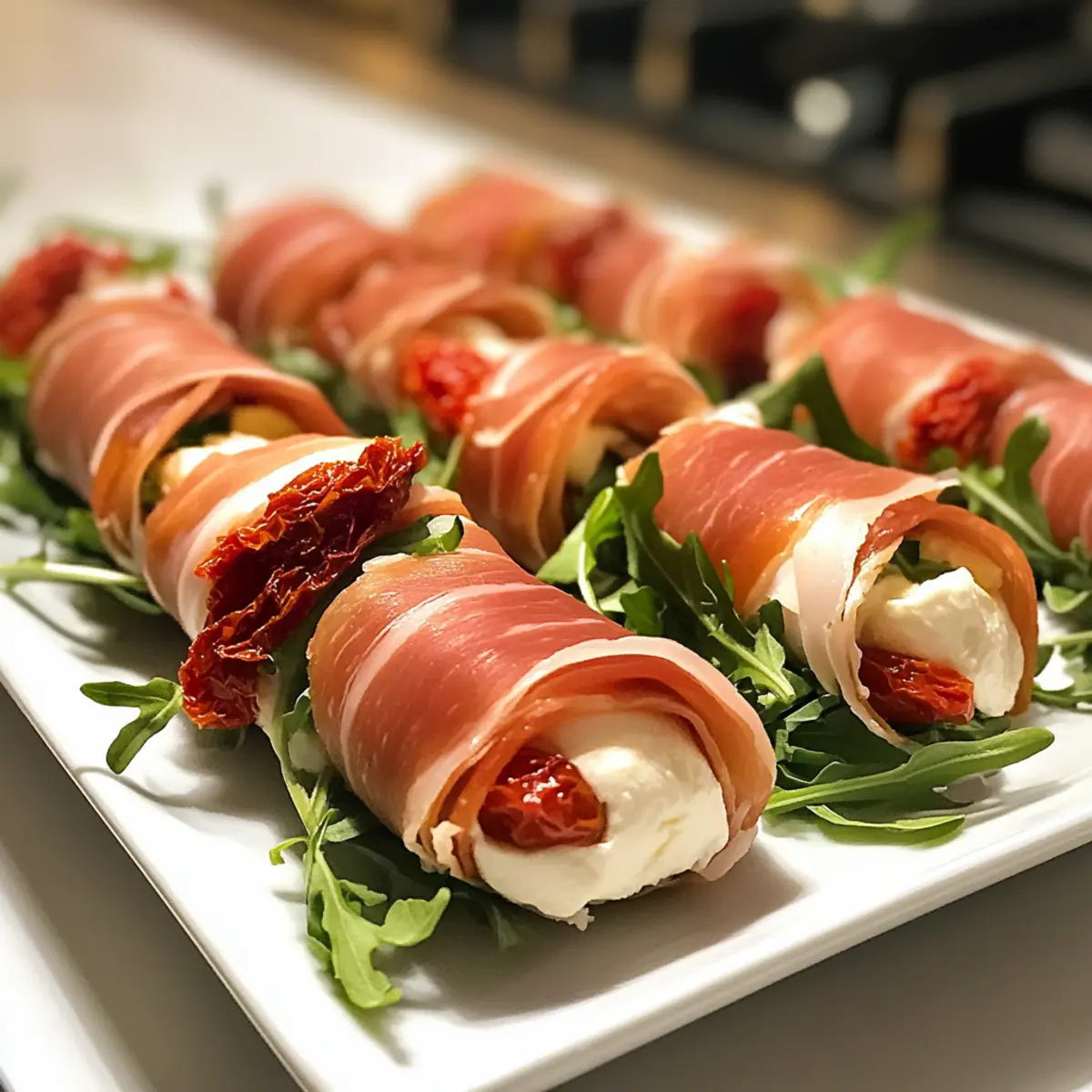 Irresistible Italian Sushi with Creamy Burrata Delight