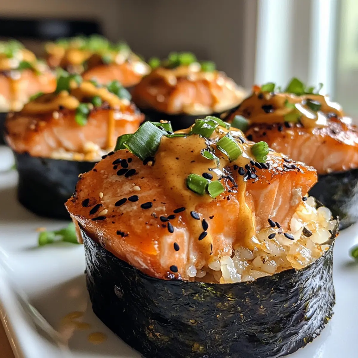 Baked Salmon Sushi Cups That You’ll Love to Share