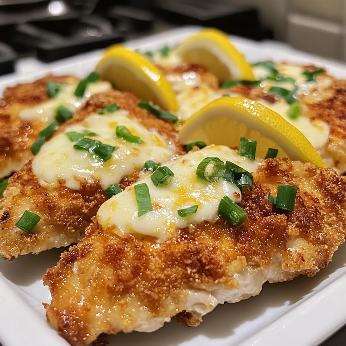 Crispy Lemon Chicken Romano: Easy Cheesy Dinner Delight