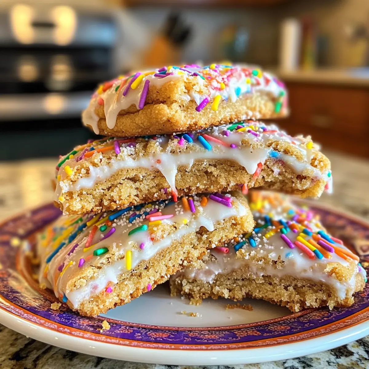 Sweet and Chewy Brown Sugar Pop Tart Cookies to Savor