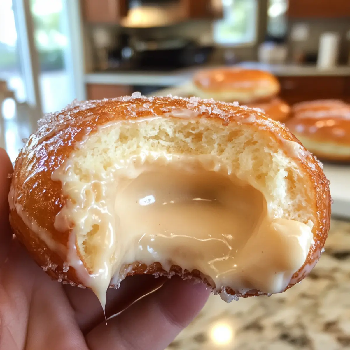 Fluffy Korean Milk Cream Donuts: A Sweet Homemade Delight