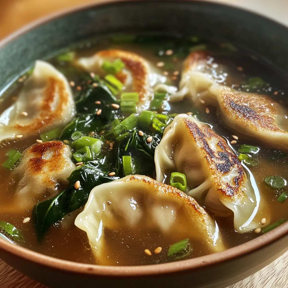 Savory Japanese Gyoza Soup: Your New Cozy Comfort Dish