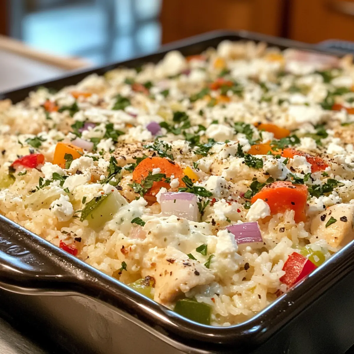 Creamy Chicken Tzatziki Casserole for a Cozy Dinner Night