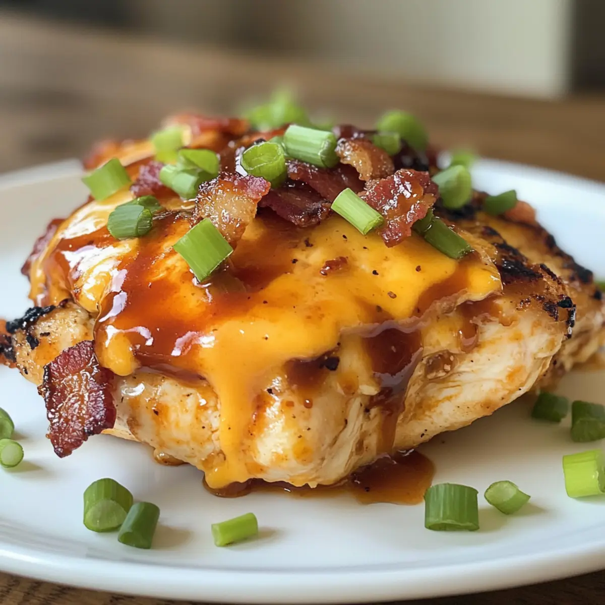 Savor Cowboy BBQ Bacon Cheddar Chicken for Epic Flavor!