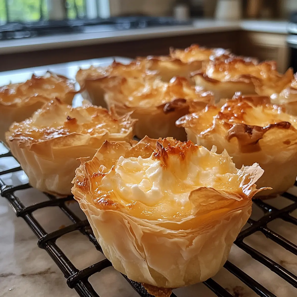 Crispy Feta and Hot Honey Phyllo Cups for Effortless Elegance