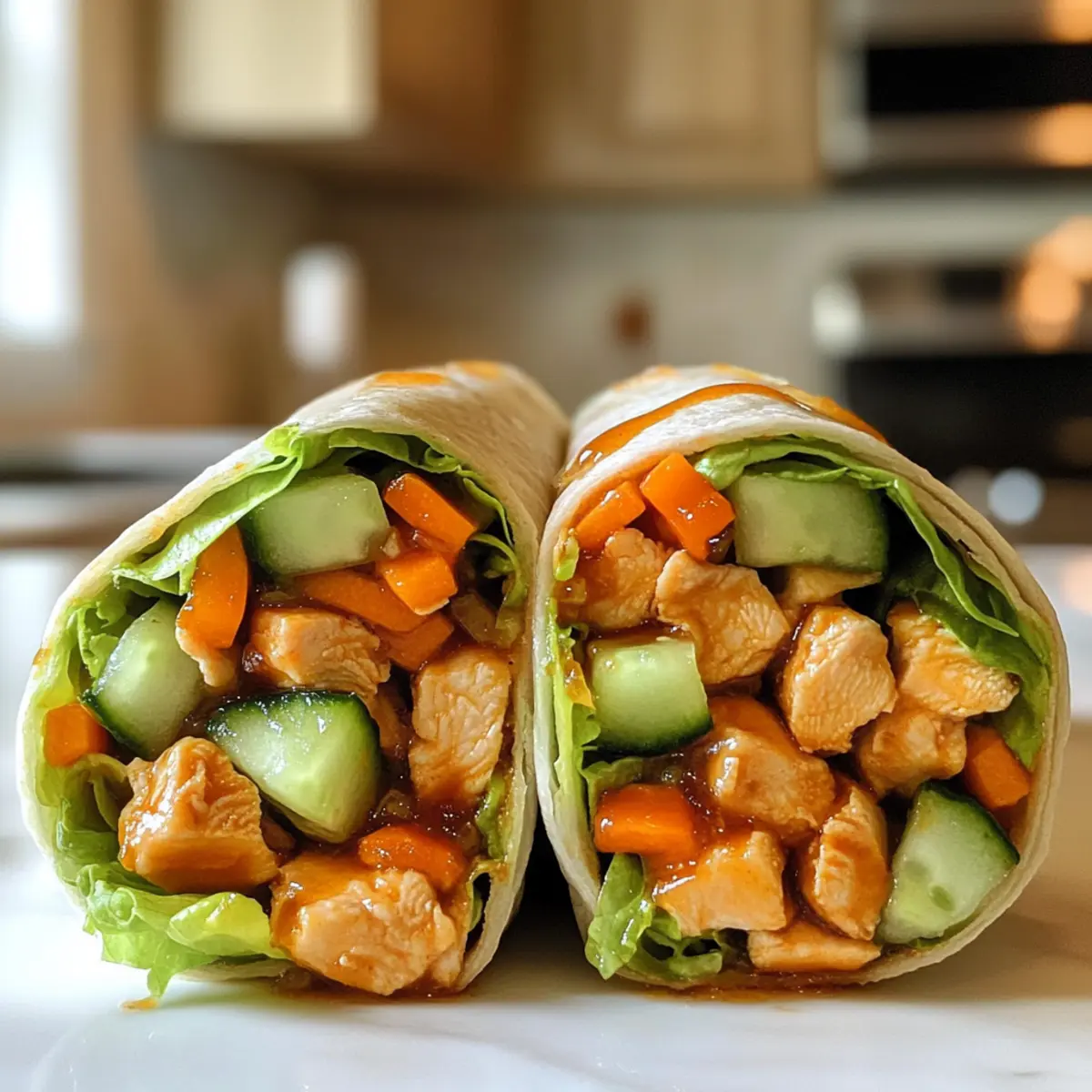 Sweet Chili Chicken Wraps that Elevate Your Dinner Game