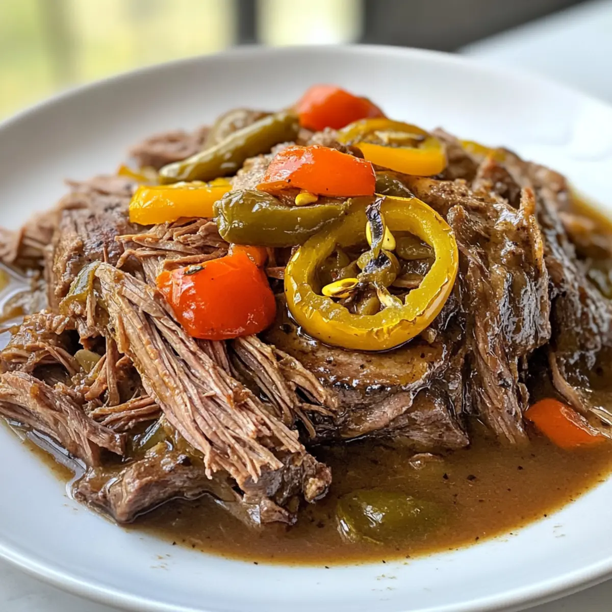 Crockpot Mississippi Pot Roast: Tender Comfort Food Magic