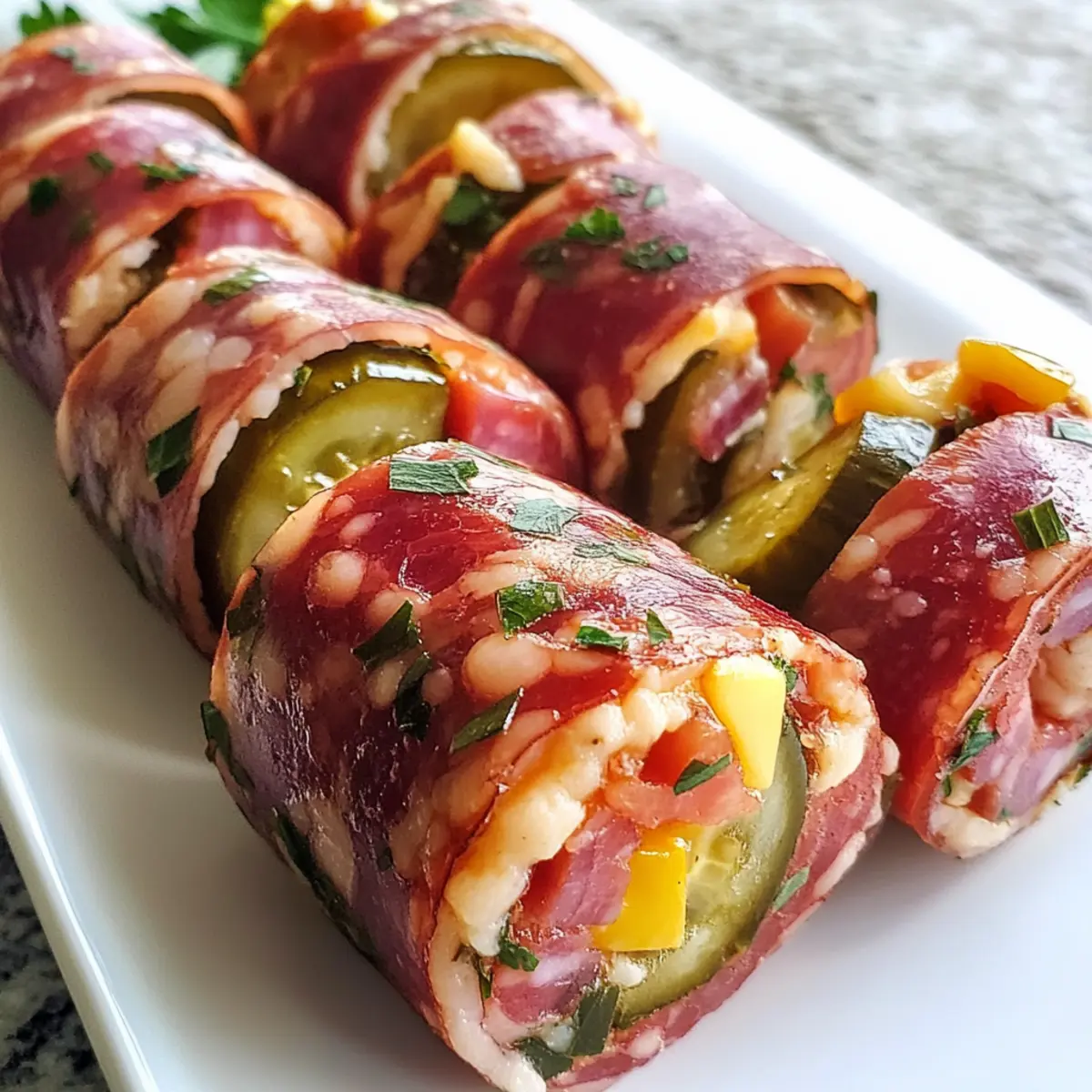 Delicious Keto Salami Roll-Ups for Quick, Guilt-Free Snacking