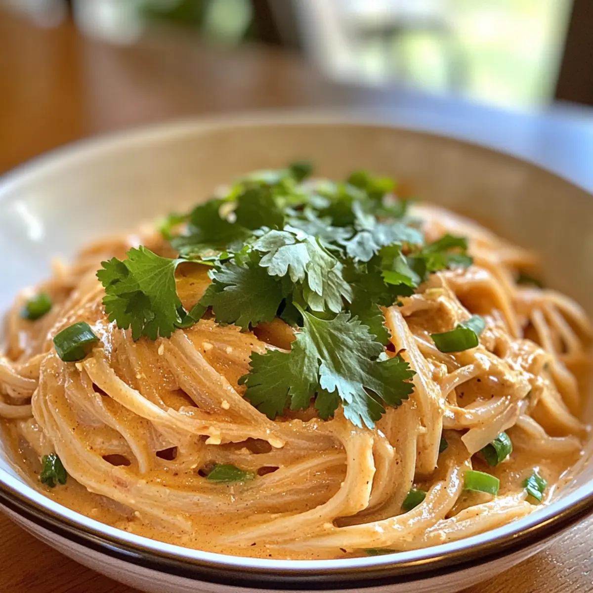 Creamy Spicy Coconut Noodles for a Quick Flavor Boost