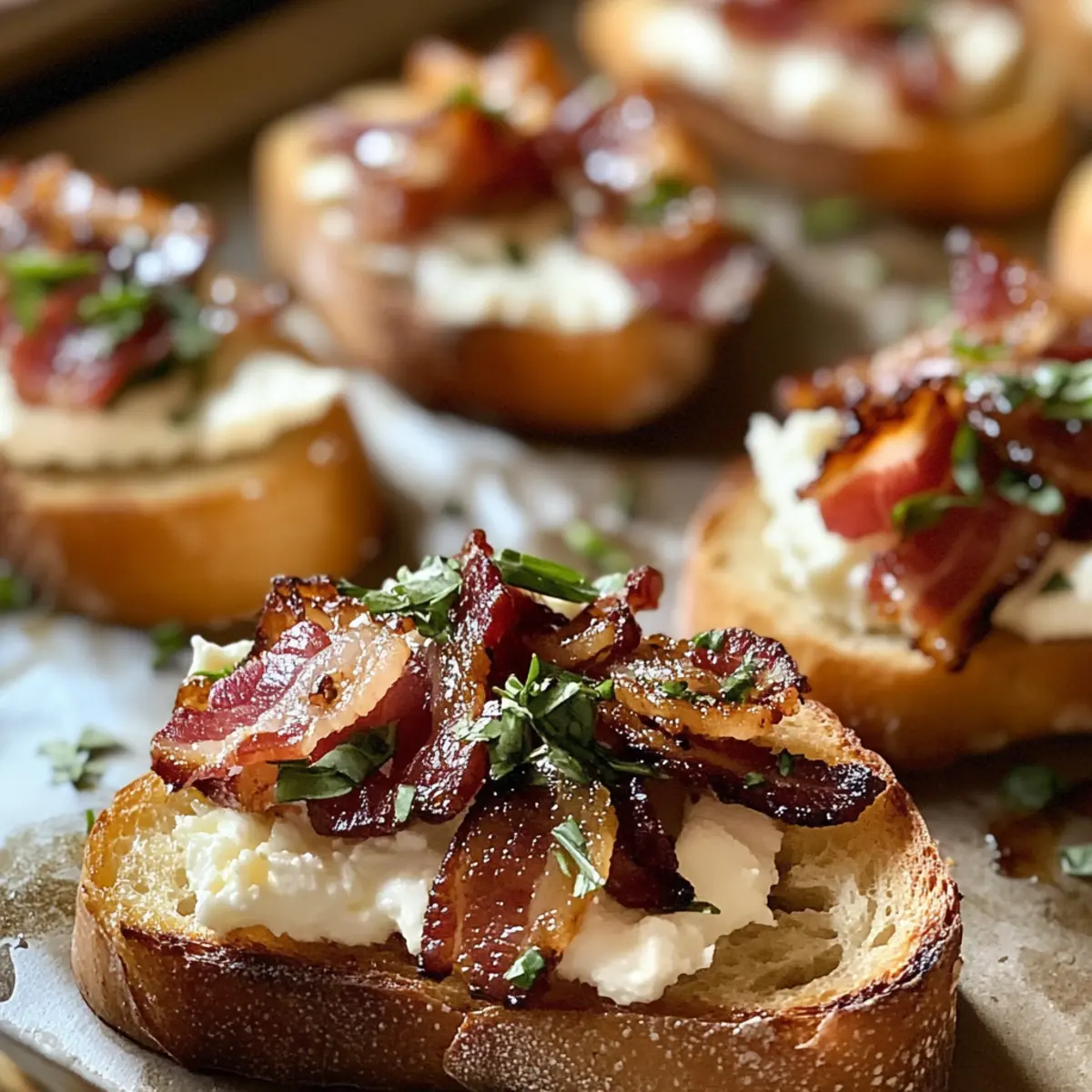 Million Dollar Bacon Crostini: A Must-Try Crowd-Pleaser!