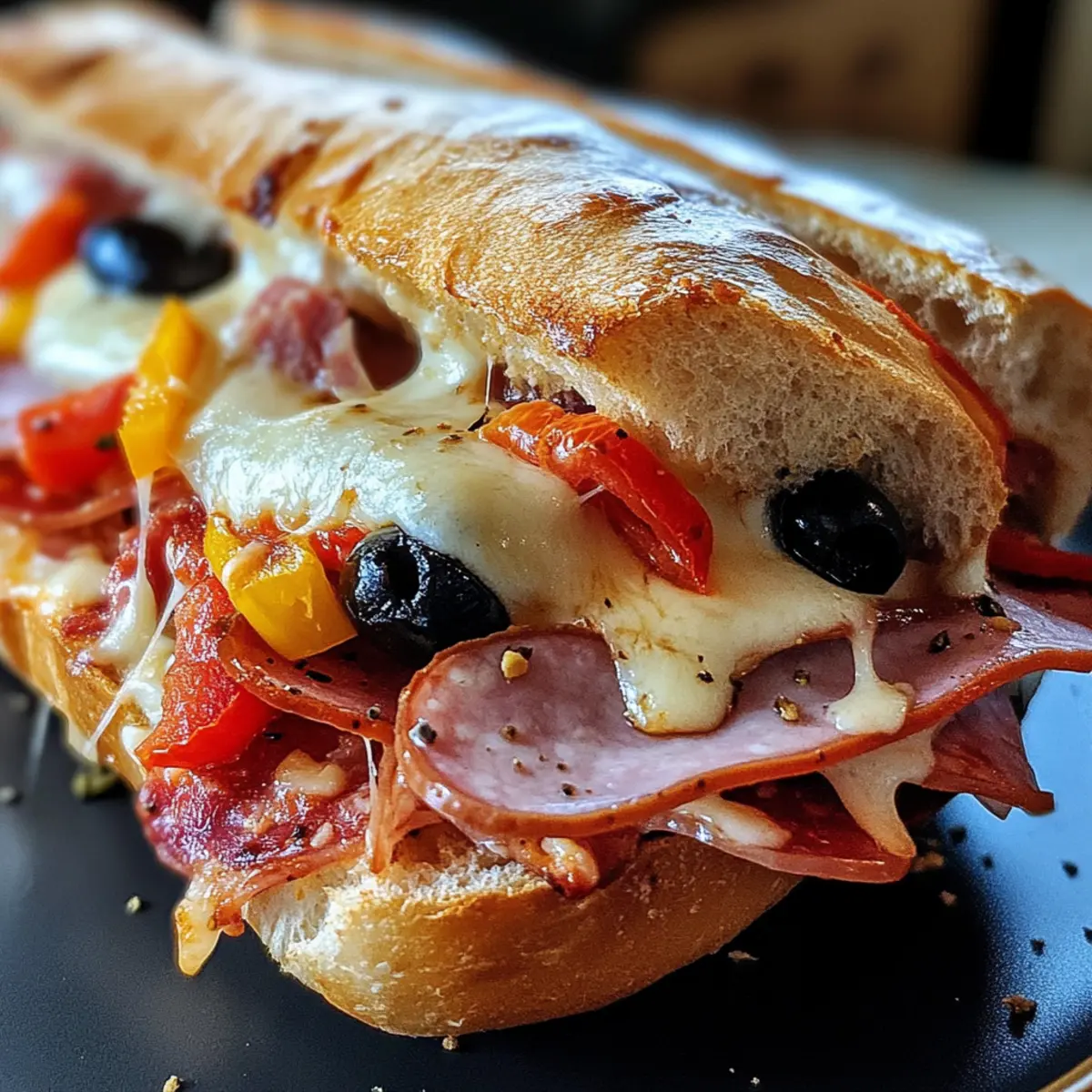 Baked Italian Grinder Sandwiches: A Cozy Dinner Delight