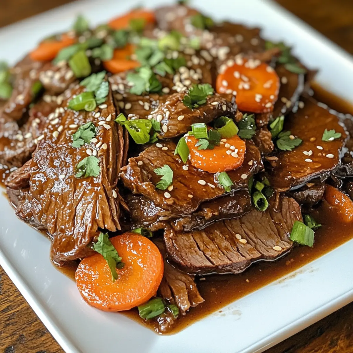 Korean Style Pot Roast: Comforting Flavor in Every Bite