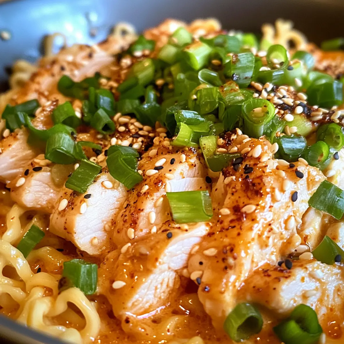 Spicy Fiery Chicken Ramen You Can’t Resist Indulging In