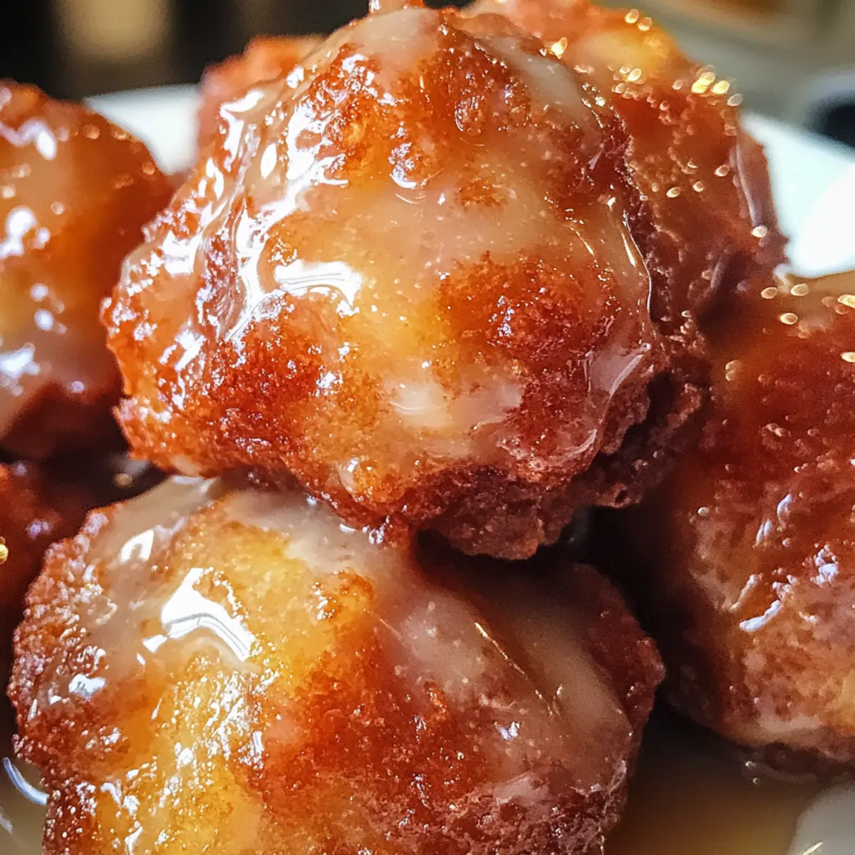 Irresistible Apple Fritter Bites Baked to Perfection