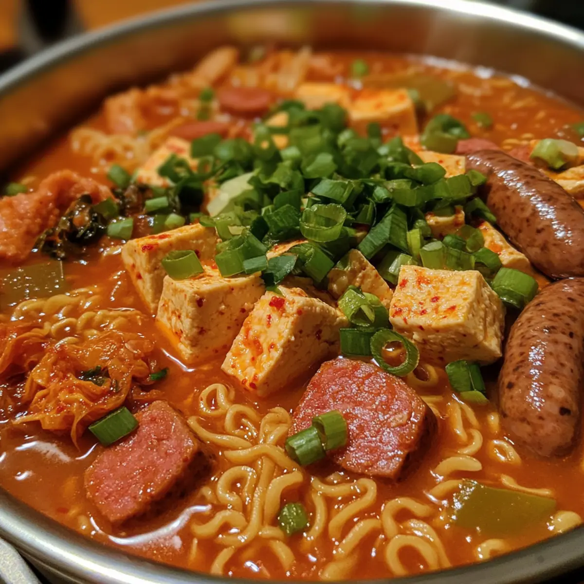 Hearty Budae Jjigae: Your Cozy One-Pot Korean Army Stew
