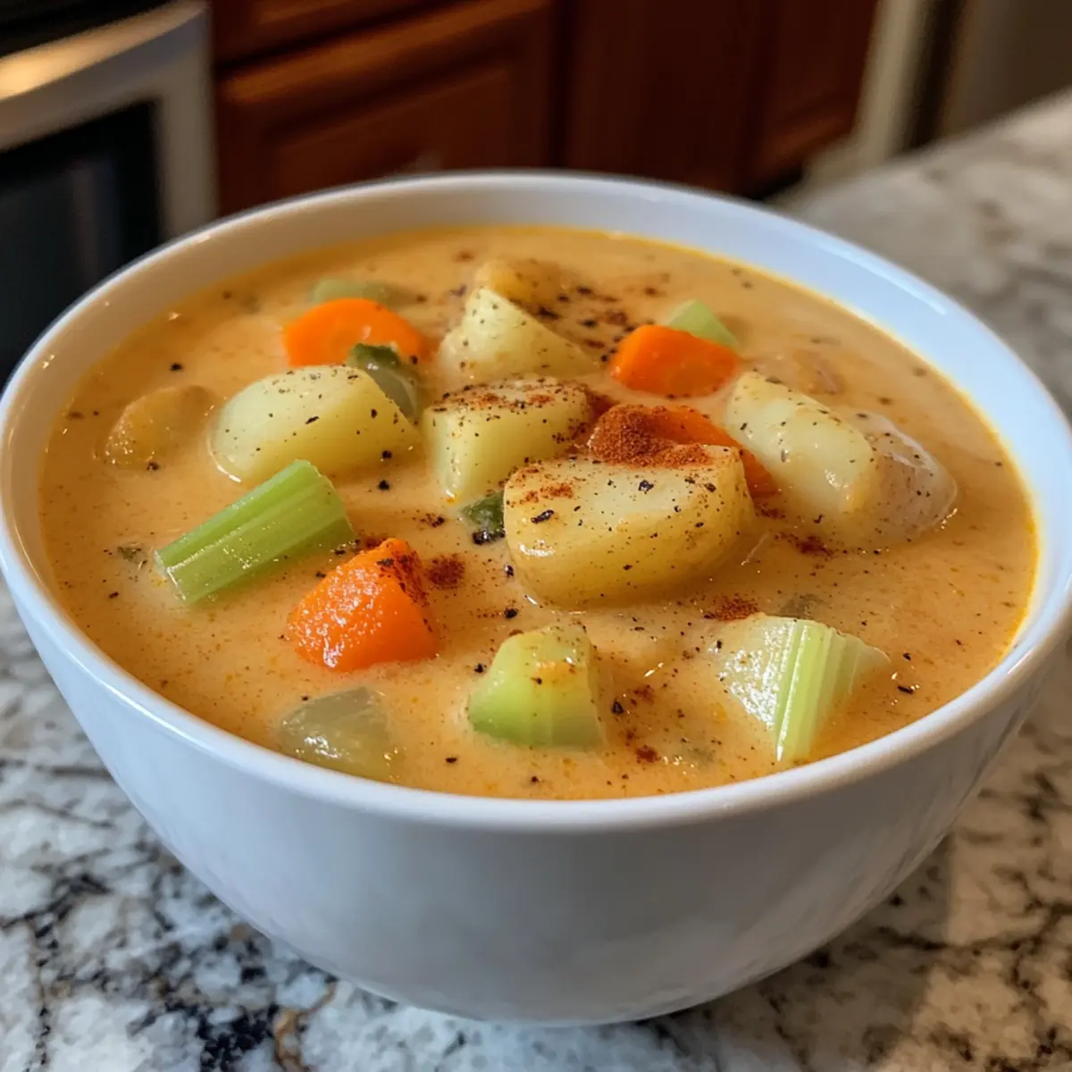 Creamy Spicy Cajun Potato Soup for Cozy Nights