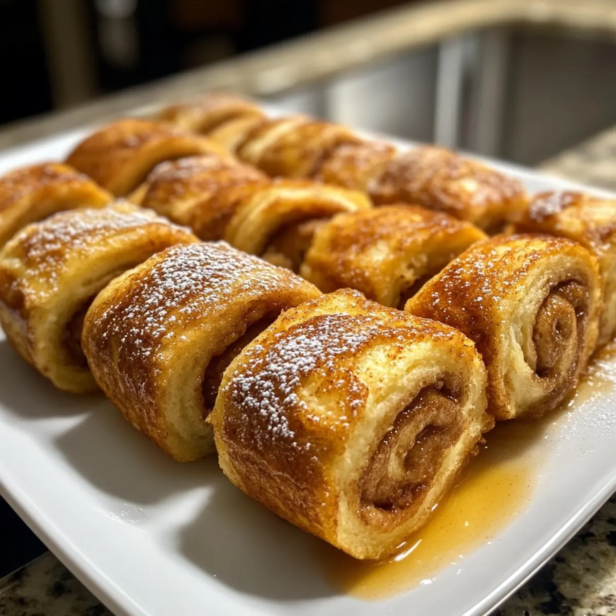 Cinnamon Roll French Toast Roll-Ups: A Sweet Morning Delight
