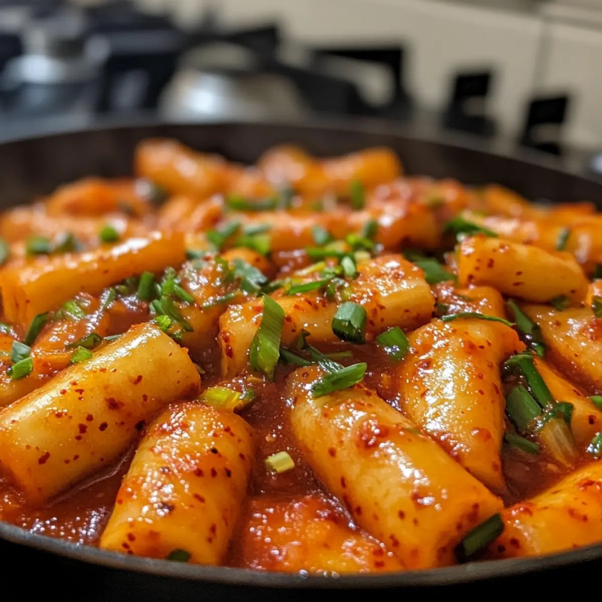 Deliciously Spicy Tteokbokki: Chewy Rice Cakes Heaven