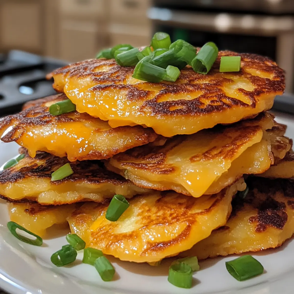 Crispy Korean Potato Pancakes: Quick, Cheesy Bliss at Home