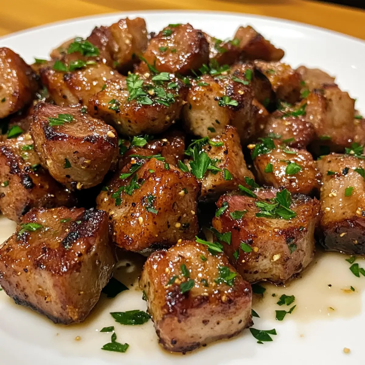 Irresistible Garlic Pork Bites That Will Wow Your Guests