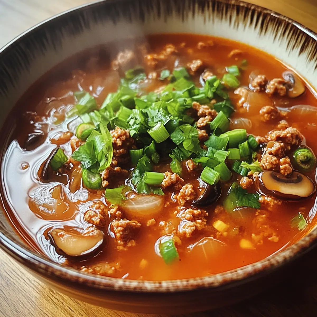 Tomato Enoki Mushroom Soup: A Cozy Comfort in Minutes