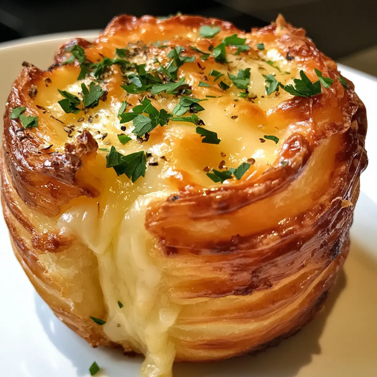 Cheesy Garlic Cruffin Recipe for Irresistible Comfort Bites