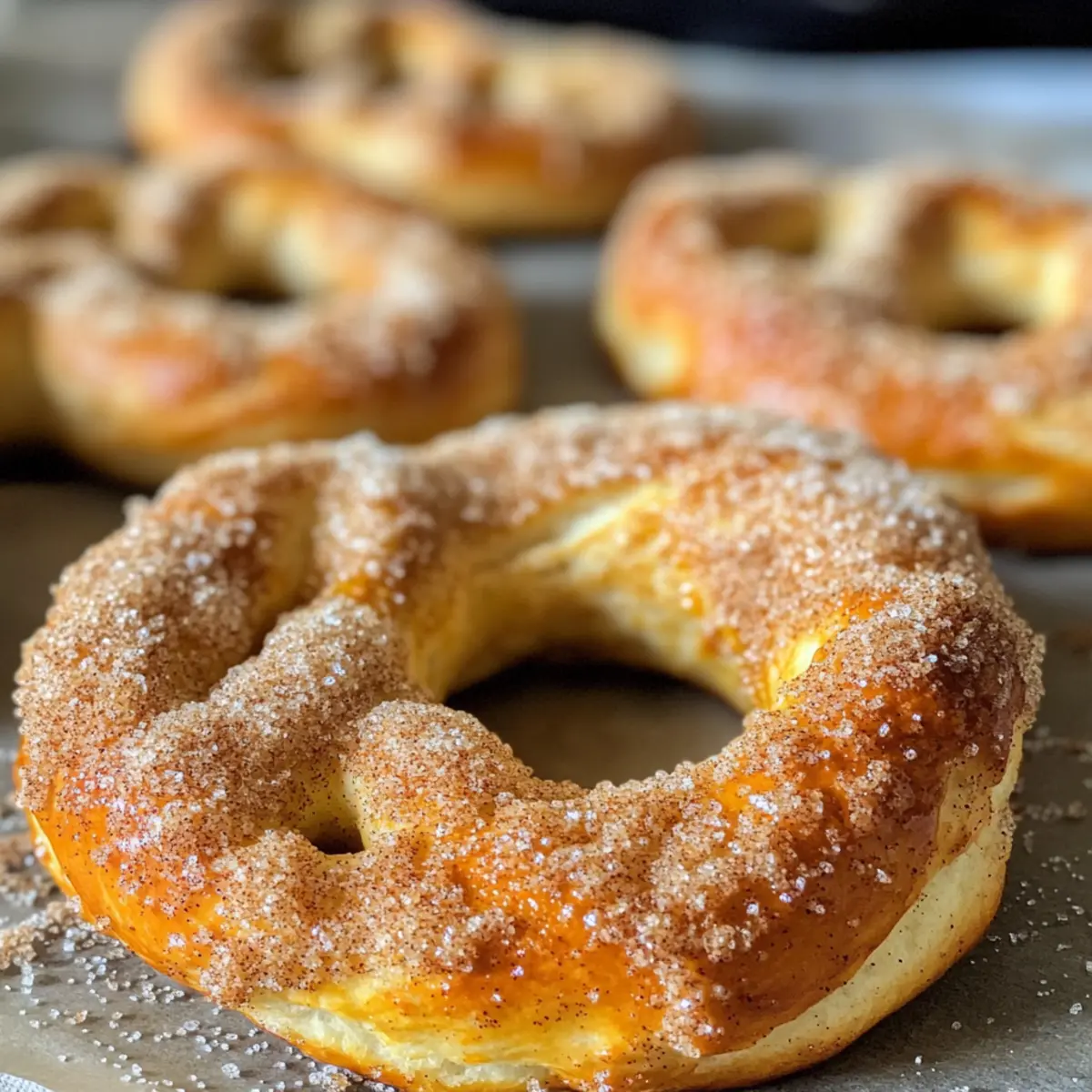 Cinnamon Sugar Soft Pretzels That Melt in Your Mouth