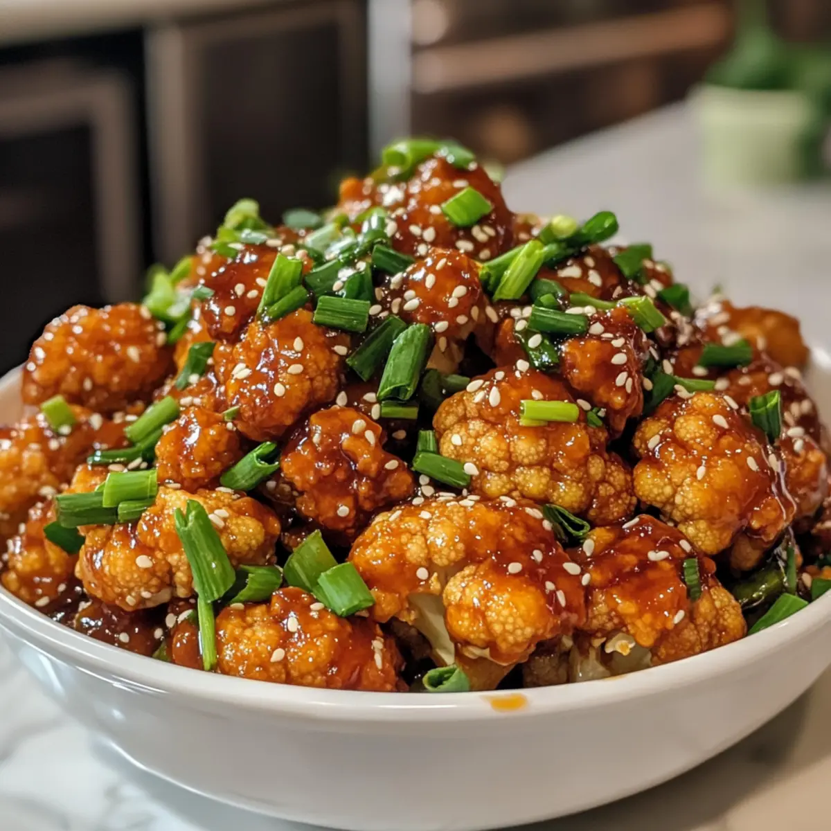 Healthy General Tso’s Cauliflower Bowls You'll Crave