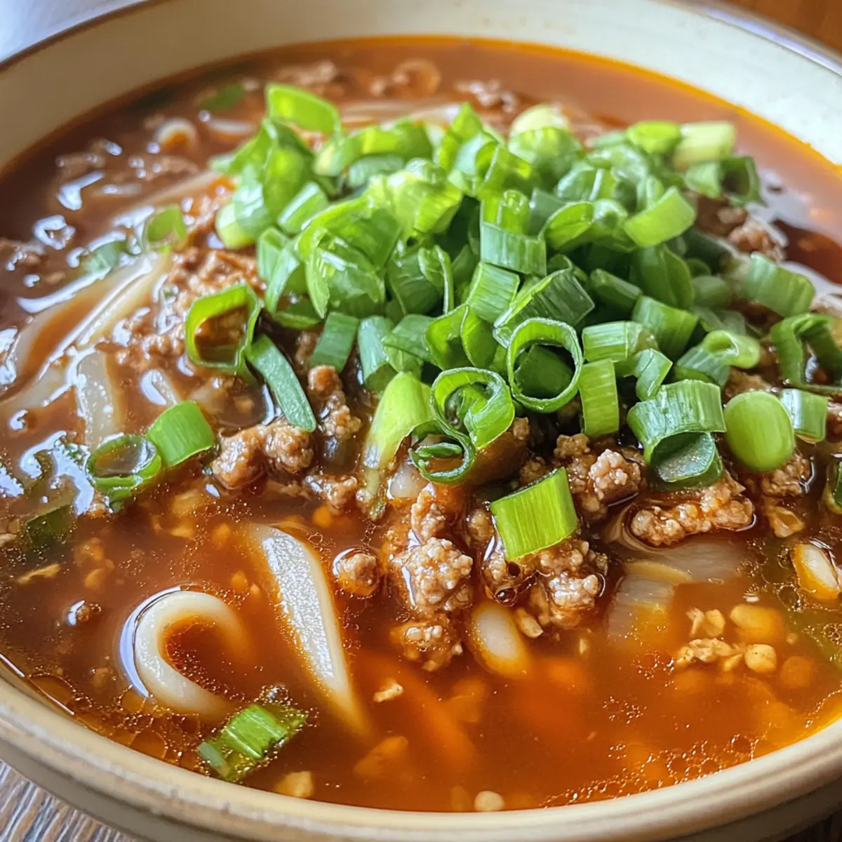 Savory Tomato Enoki Mushroom Soup Ready in 30 Minutes