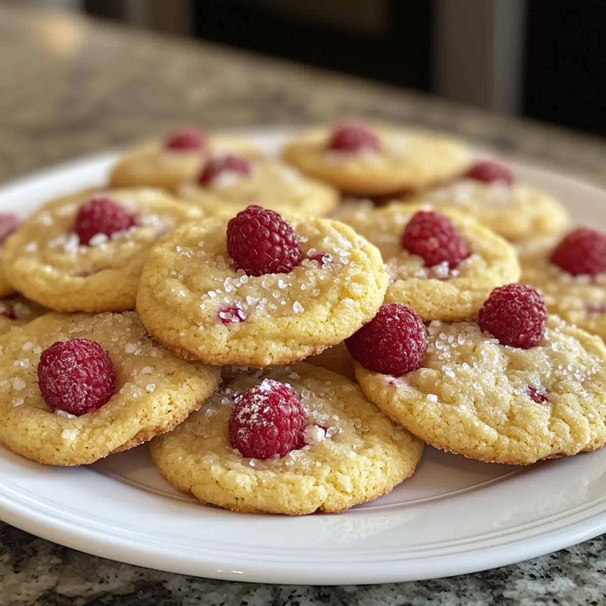 Lemon Raspberry Cookies: Chewy Bliss for Spring Days