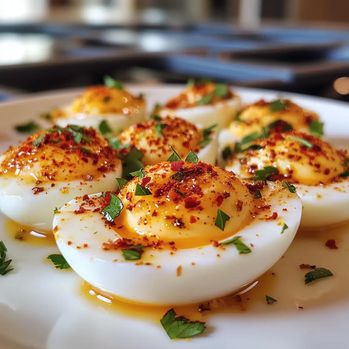 Cajun Boiled Eggs with Spicy Garlic Butter Sauce to Savor